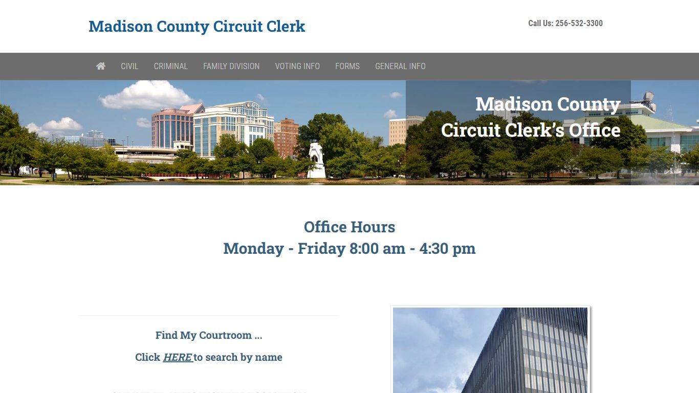Madison County Circuit Clerk | Public Judicial System